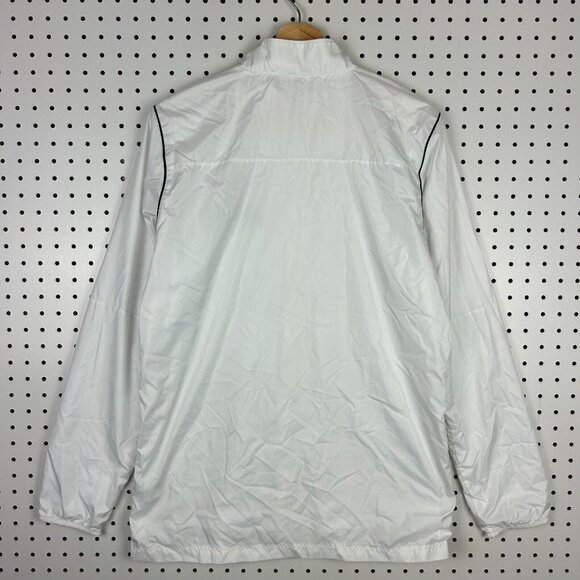 Memphis‎ Tigers Nike Windbreaker Jacket Size Medium White Black Full Zip Warm Up - Picture 3 of 5